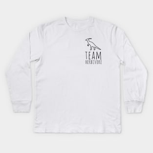 Team Herbivore Kids Long Sleeve T-Shirt